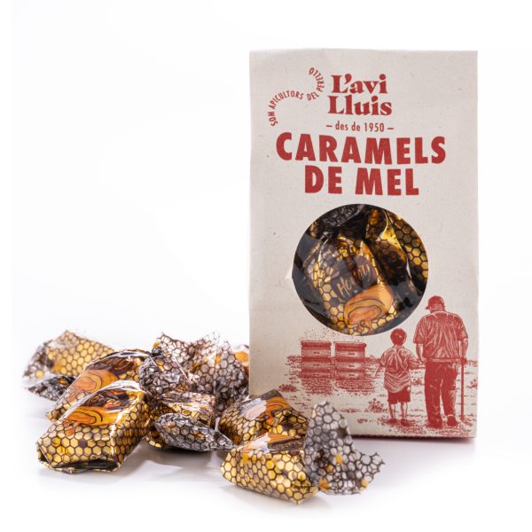 Bolsa Caramelos rellenos de Miel de Azahar 80g