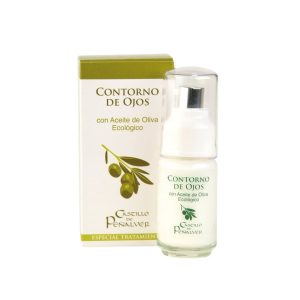 Contorn d'ulls amb oli oliva ecològic