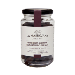 Olives Masrojana Negres 220g