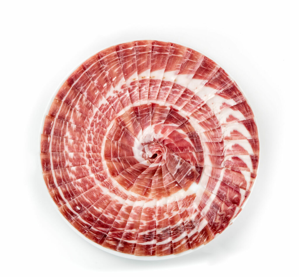 Sobre de jamón de cebo ibérico 50% cortado a mano